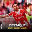 Três golos em seis minutos: Guerreiro deu início à 'remontada' do Bayern