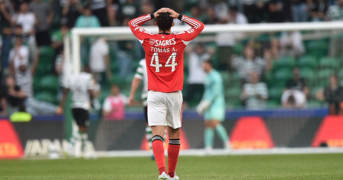 Más notícias para o Benfica: Tomás Araújo falha (pelo menos) Moreirense