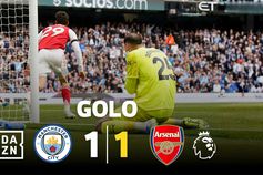 É ver para crer: erro monumental de Donnarumma dá o empate ao Arsenal