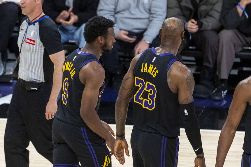 Bronny e LeBron James