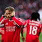 Schjelderup festeja o golo marcado ao Sporting