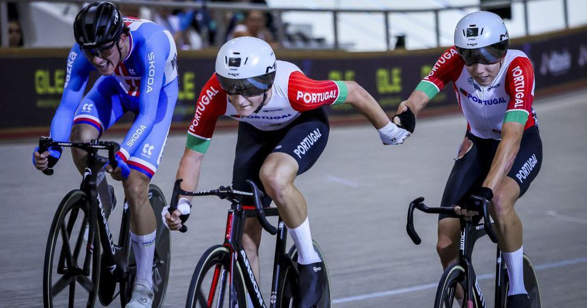 João Martins e Gabriel Batista em 6.º no madison em Hong Kong