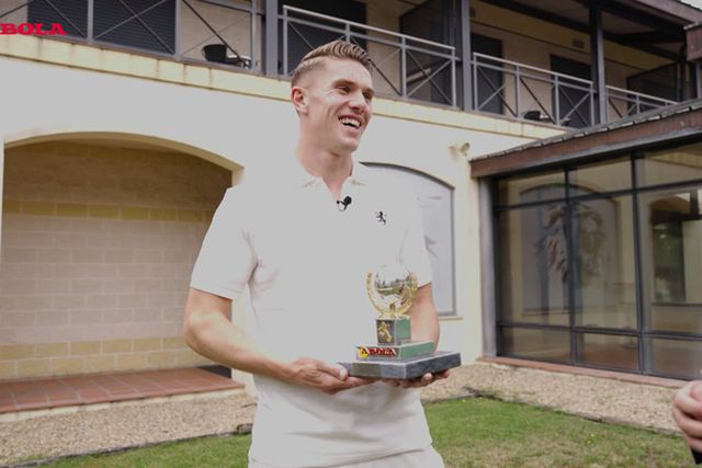 Gyokeres satisfeito por receber BOLA de Prata