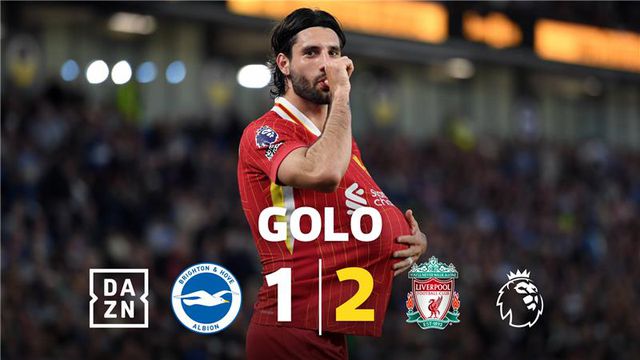 Reação de Slot diz tudo! Szoboszlai podia não querer marcar, mas é um golaço! 