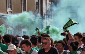 EM DIRETO: acompanhe a receção aos bicampeões do Sporting na CM Lisboa