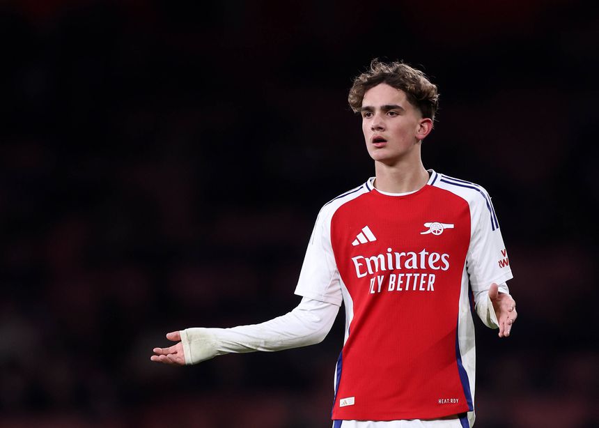 Max Dowman, jogador de 15 anos dos sub-18 do Arsenal