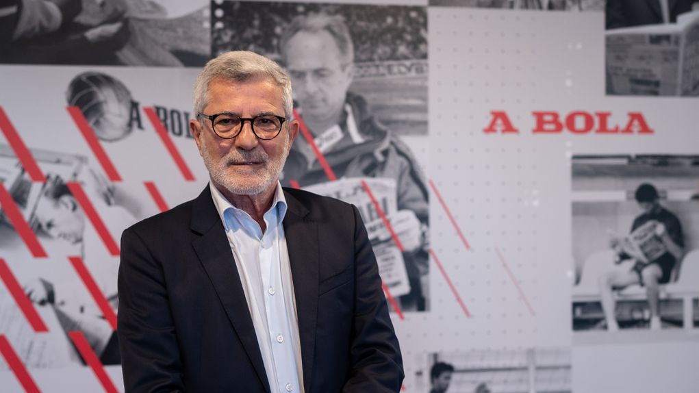 Henrique Calisto visitou a redação de A BOLA