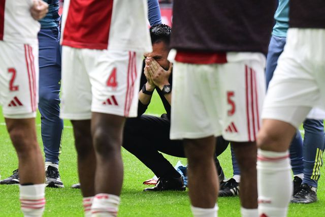 Francesco Farioli depois do jogo com o Twente e liga perdida para o PSV