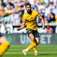 Matheus Cunha no jogo com o Brighton