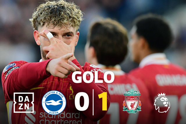 VÍDEO: tudo bem feito e Elliott coloca o Liverpool na frente