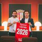 António Salvador e João Moutinho chegaram a acordo para a prorrogação do vínculo do jogador (Foto: SC Braga)