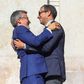 Carlos Moedas com Frederico Varandas