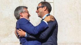 Sporting: Carlos Moedas discursa ao som de assobios