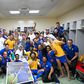 Jogadores do Al Gharafa a celebrarem o apuramento para a final