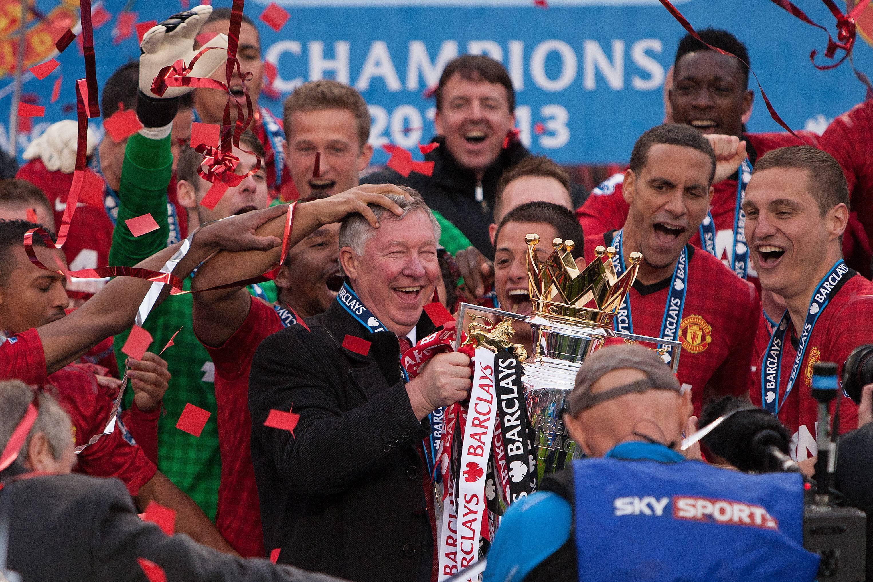 2012/13 - Manchester United, na última época da carreira de Sir Alex Ferguson (foto: IMAGO)