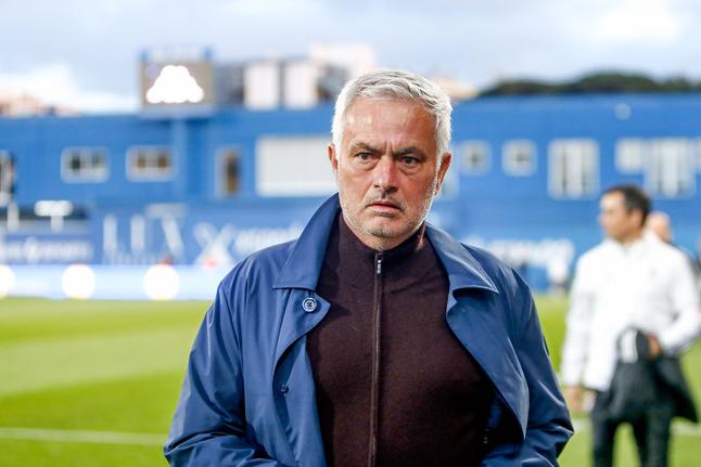 José Mourinho, treinador do Benfica no Estoril