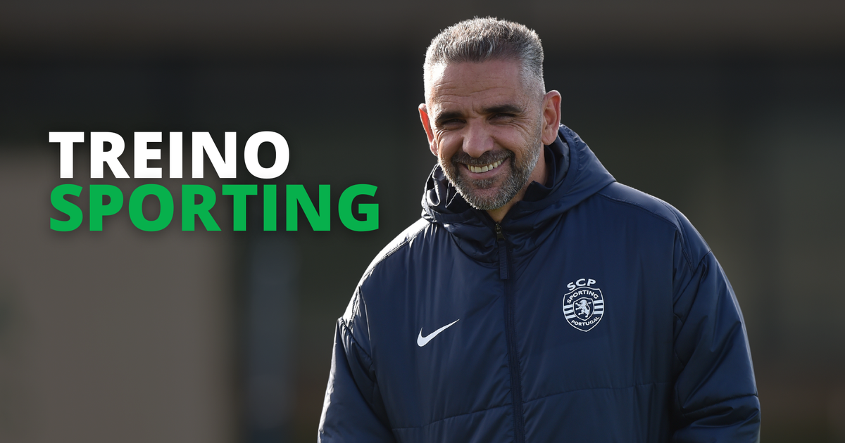Direto: siga o treino do Sporting no Jamor