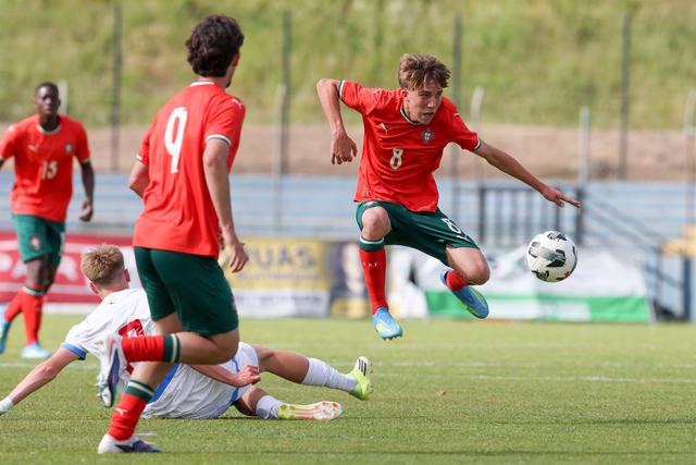 Seleção portuguesa de sub-16 bateu a Chéquia, em Bragança - Foto: FPF