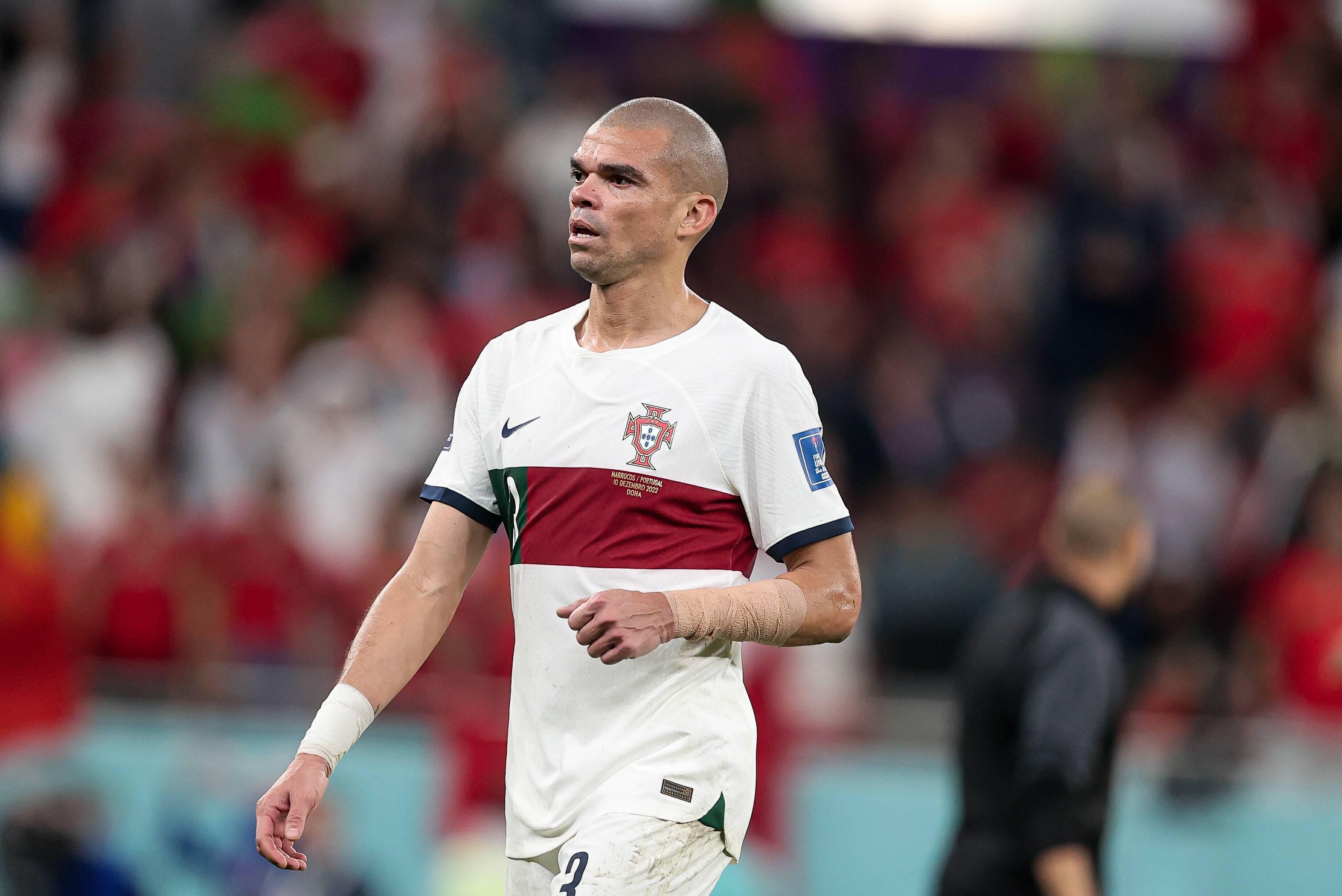 Pepe, na altura defesa do FC Porto