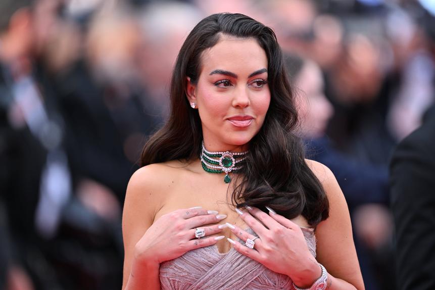 Georgina Rodríguez em Cannes