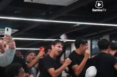 Euforia: como os meninos da formação do Santos viveram chamada de Neymar