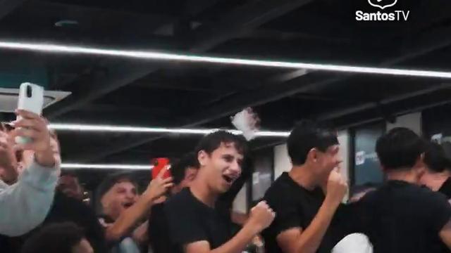 Euforia: como os meninos da formação do Santos viveram chamada de Neymar
