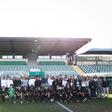 Participantes no Estádio Aurélio Pereira, na Academia Cristiano Ronaldo, em Alcochete - Foto: SPORTING CP