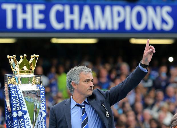 2014/15 - no regresso ao Chelsea, José Mourinho conquistou a terceira Premier League da carreira (foto: IMAGO)