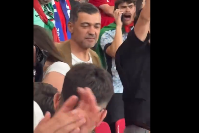 Sérgio Conceição emocionado após golo decisivo de Francisco