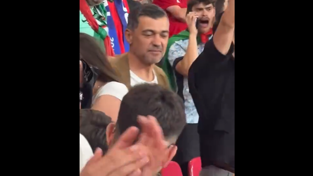 Sérgio Conceição emocionado após golo decisivo de Francisco