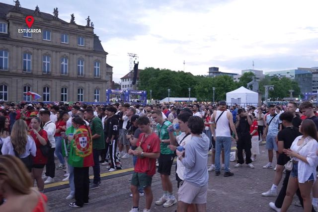 Portugueses torcem pela Seleção em Estugarda: «Sofremos imenso...»