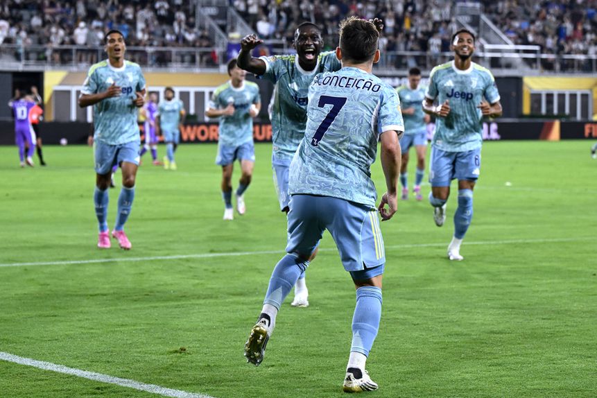 Francisco Conceição bisou na  goleada da Juventus (IMAGO)