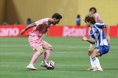 Lionel Messi e Rodrigo Mora