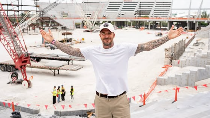 Beckham partilha fotos da nova 'casa' de mil milhões de euros do Inter Miami