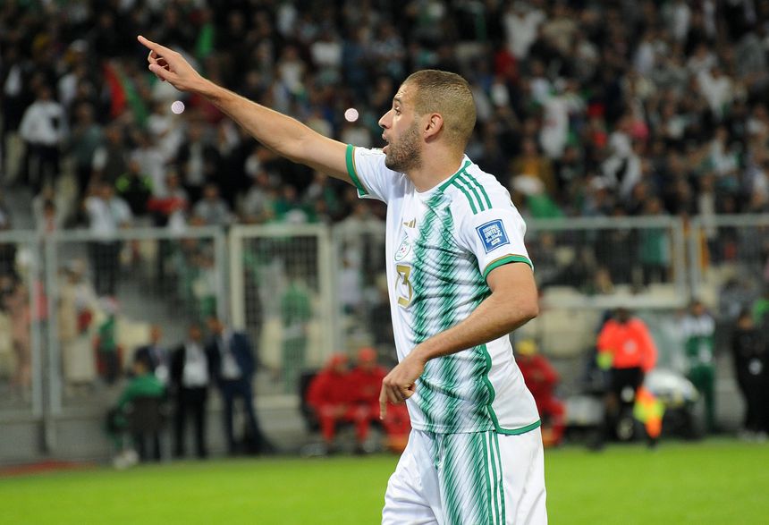 Islam Slimani venceu o CAN 2019 pela Argélia