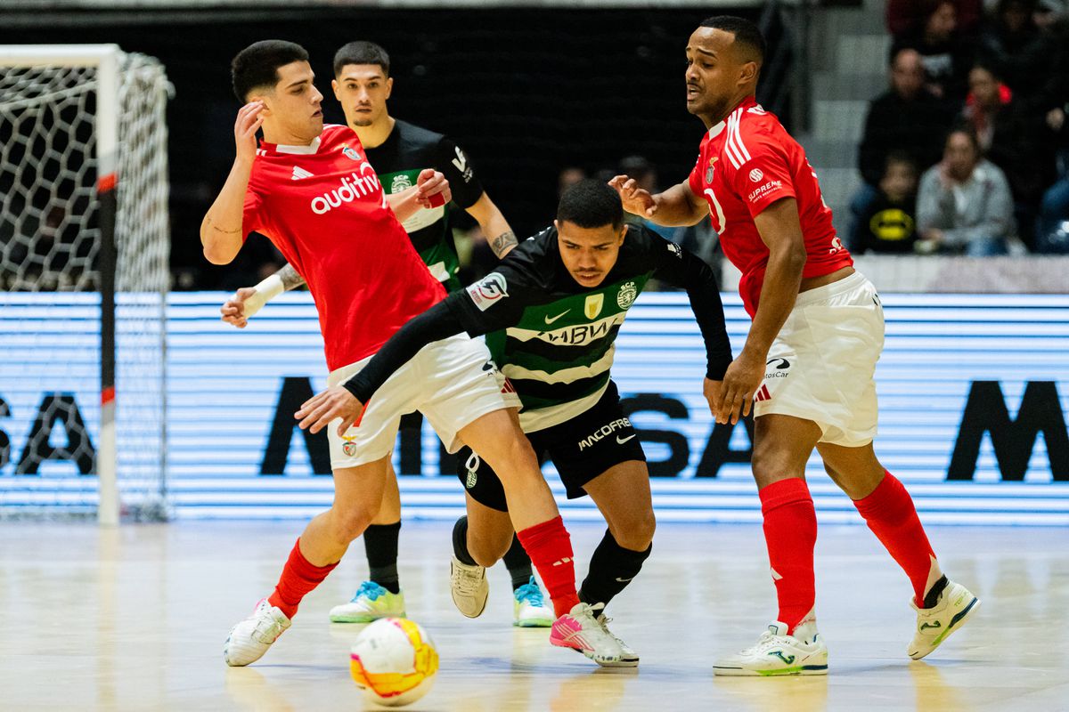 Sporting-Benfica: acompanhe em direto o jogo derradeiro do campeonato de futsal