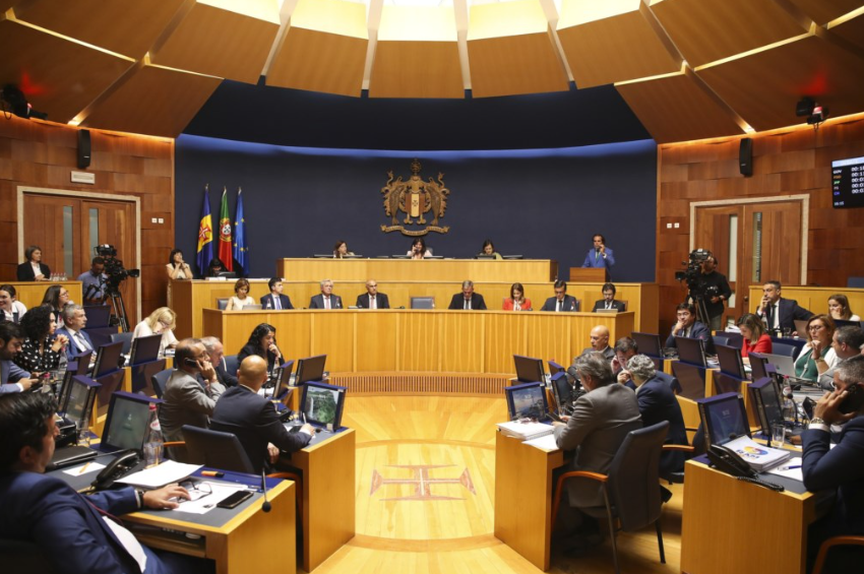 Assembleia Legislativa da Madeira, no Funchal