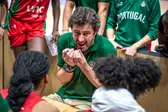 Ricardo Vasconcelos, treinador da Seleção feminina de Portugal no Europeu de basquetebol