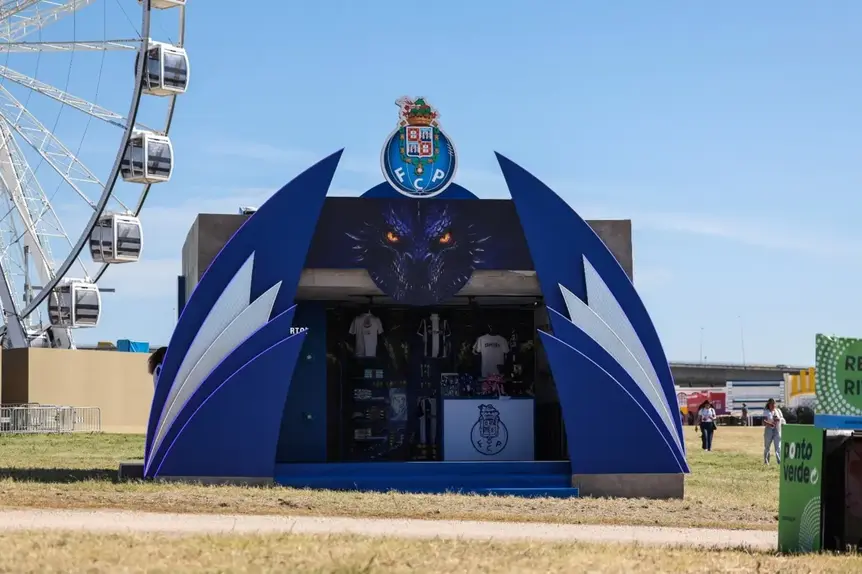 FC Porto volta a marcar presença no Rock in Rio — Foto: FC Porto