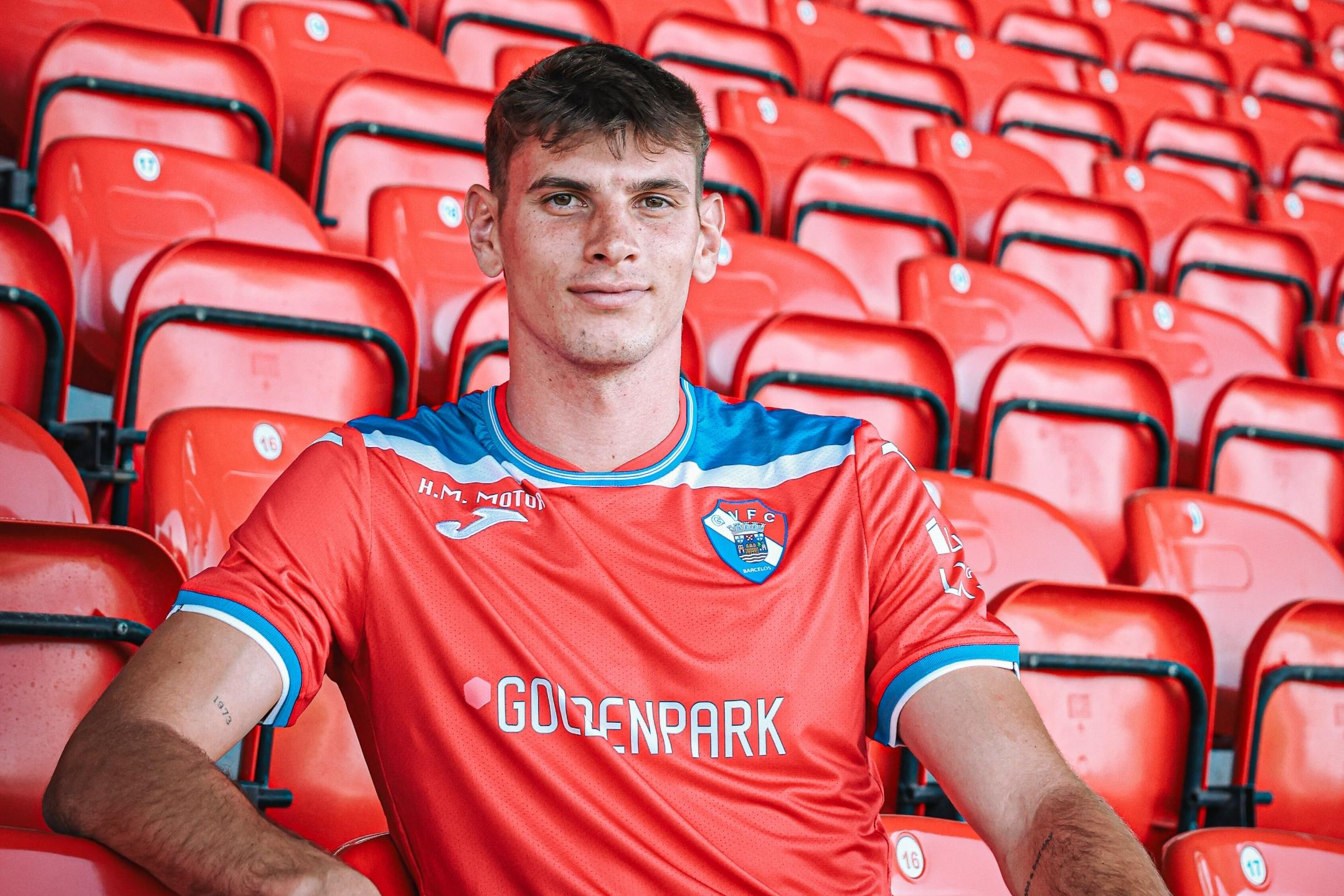 Diogo Costa destacou-se nos sub-23 do Gil Vicente e agora renovou contrato com os galos de Barcelos — Foto: Gil Vicente