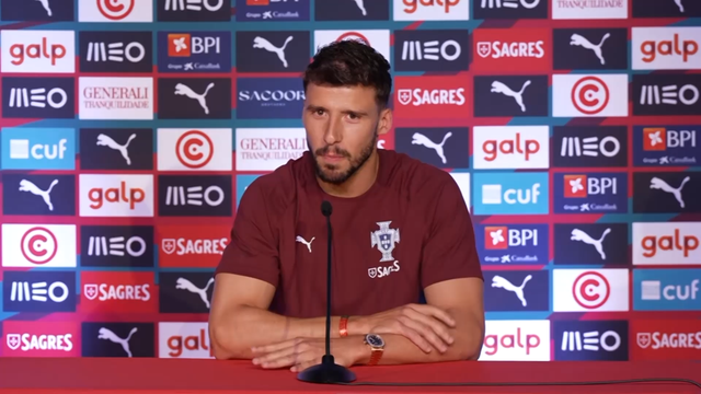 Rúben Dias dá duas palavras para estado físico