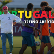 Siga em direto o treino da Seleção