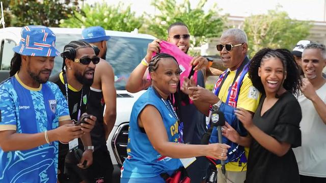 Família de Vozinha reunida para apoiar o fenómeno de Cabo Verde