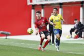 Toni Tamarit esteve emprestado pelo Villarreal ao Mirandés, mas o seu futuro deve passar pelo Alverca