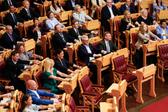 Deputados 'remam' no Stortinget