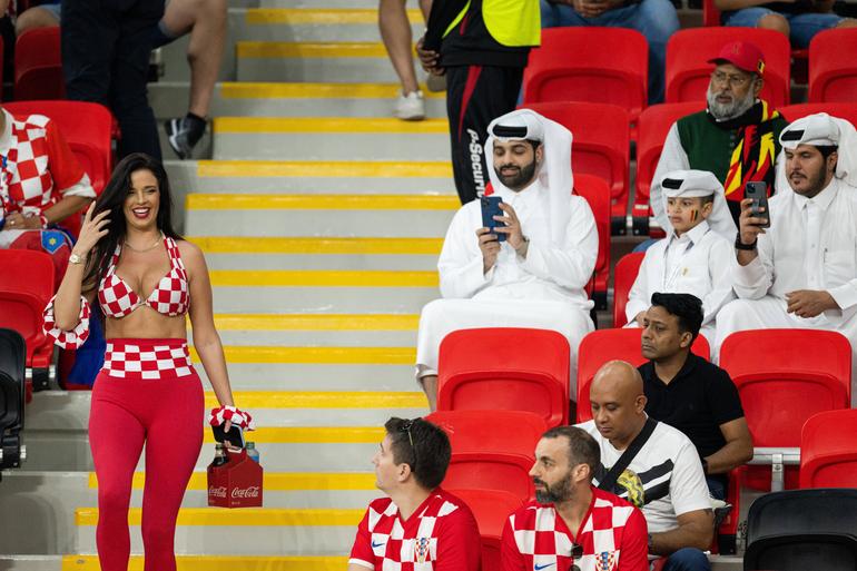 Ivana Knoll, musa da Croácia no Qatar 2022 -foto Instagram