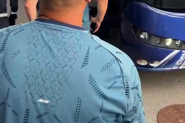 FC Porto já chegou ao Generali-Arena para enfrentar o Áustria de Viena