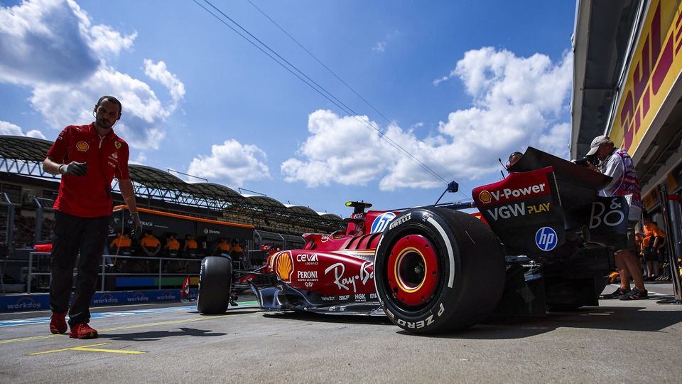 GP Hungria: Carlos Sainz vence na primeira sessão de treinos livres