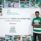 Sporting: Sandro Gamboa assina contrato de formação