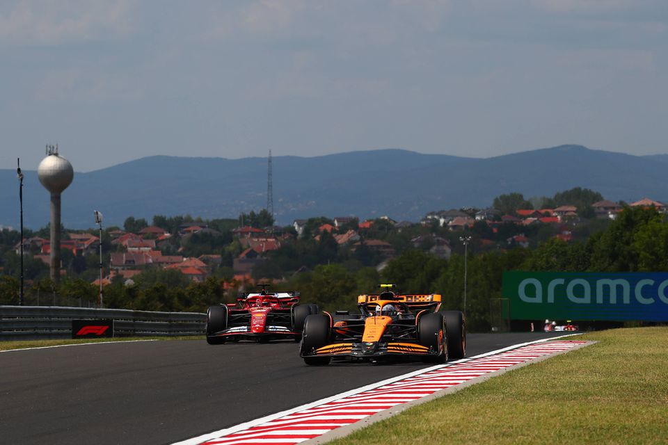 GP Hungria: McLaren melhor e Norris lidera 2.ª sessão de treinos